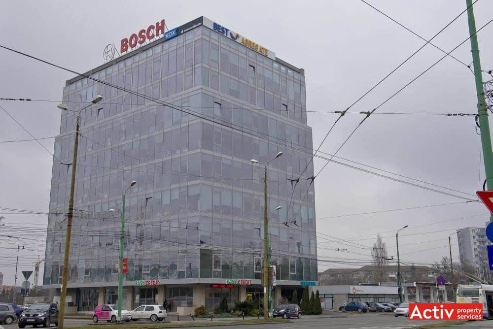 AGN Business Centre închirieri spații birouri Timișoara zona centrală, vedere fațadă
