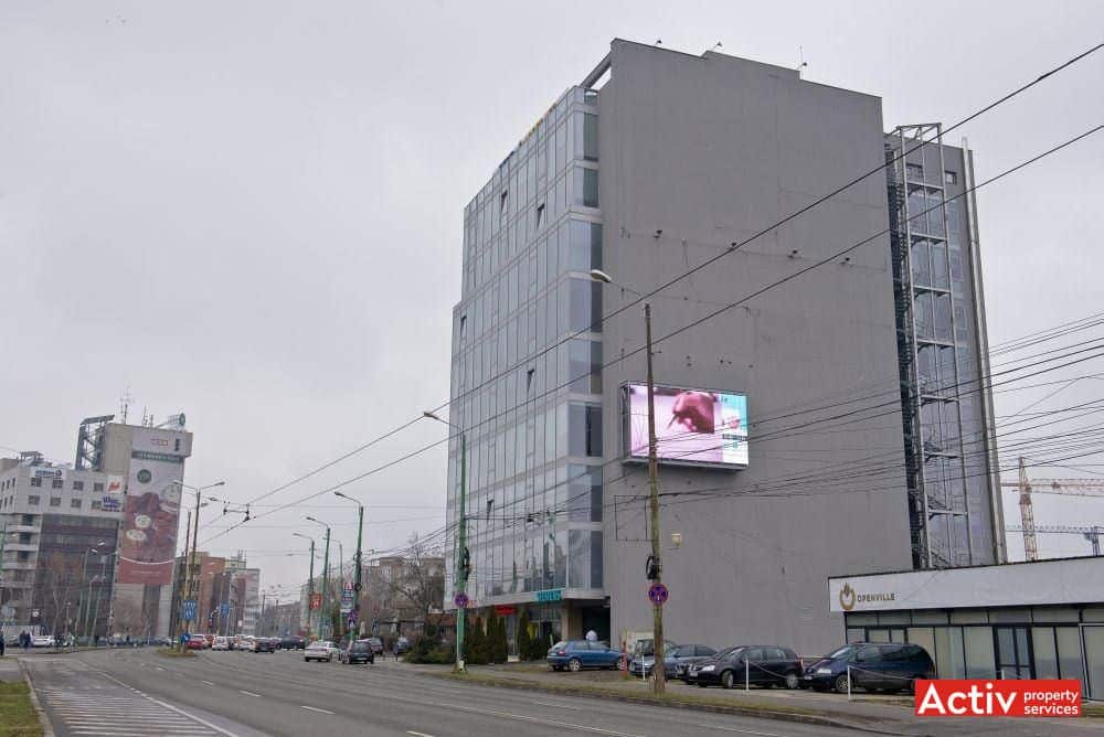 AGN Business Centre birou de închiriat Timișoara vedere din Calea Aradului
