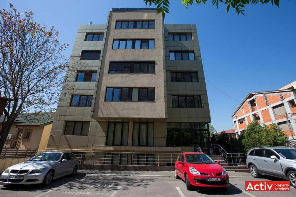 ANASTASIE PANU OFFICE BUILDING birouri de închiriat București vedere din parcare