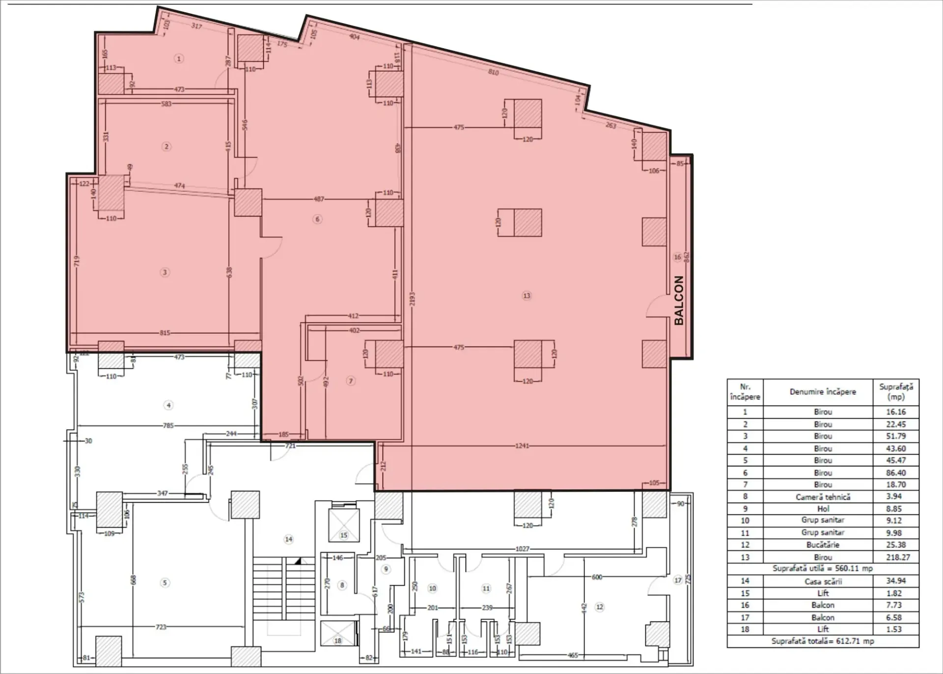 Baneasa Offices - et.3 - 330 m2