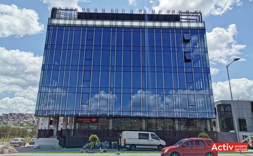 Optimus Nova Center birouri de inchiriat Cluj-Napoca zona de vest imagine fatada cladire