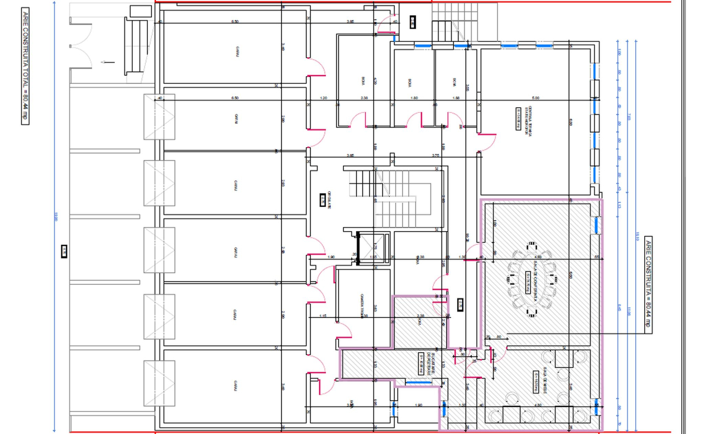 Birouri de inchiriat in Alexandrina 19, poza plan 1