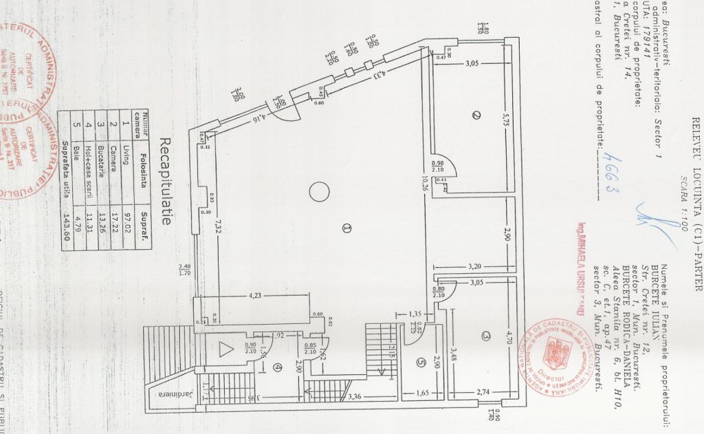 Birouri de inchiriat in Cretei 14, poza plan 1