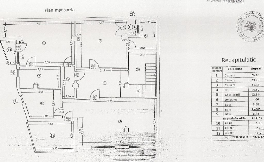 Birouri de inchiriat in Cretei 14, poza plan 4