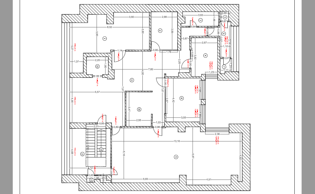 Halelor 7 spatii de birouri de inchiriat Bucuresti central plan 2