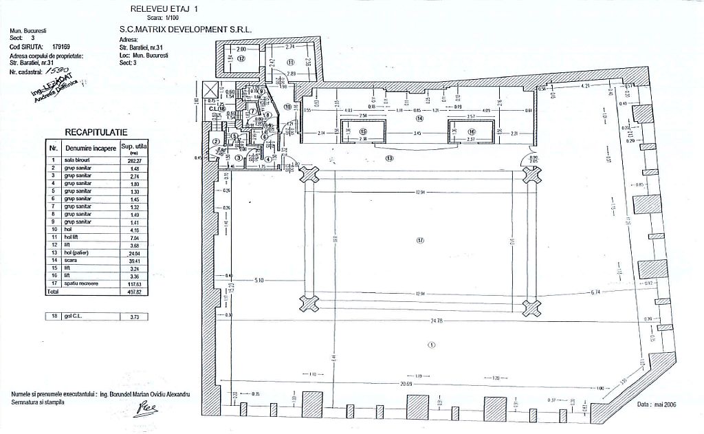 Birouri de inchiriat in Matrix Office Building, poza plan 2