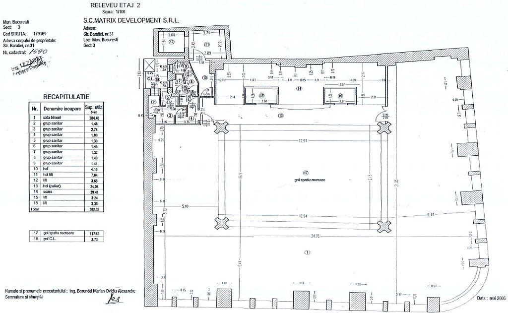 Birouri de inchiriat in Matrix Office Building, poza plan 3