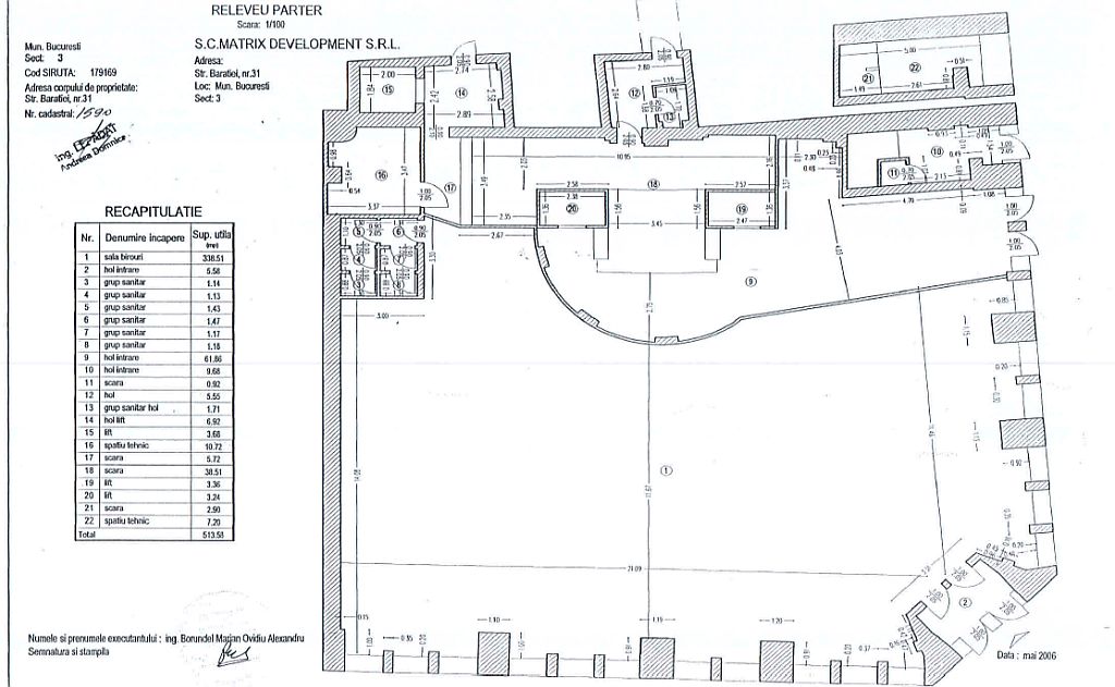 Birouri de inchiriat in Matrix Office Building, poza plan 1