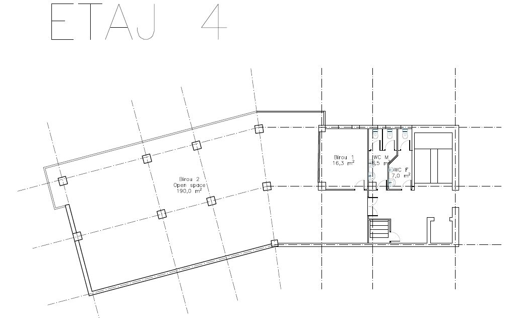 Birouri de inchiriat in Mercur L-line, poza plan 4