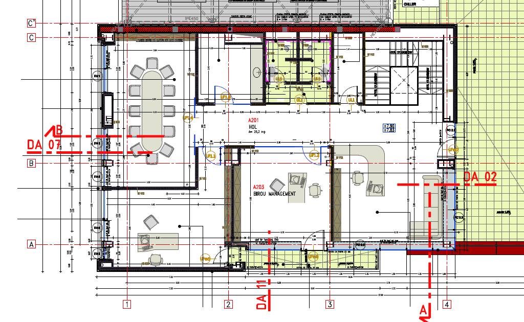 Metalurgiei 81B spatii de birouri de inchiriat Bucuresti sud imagine plan 3