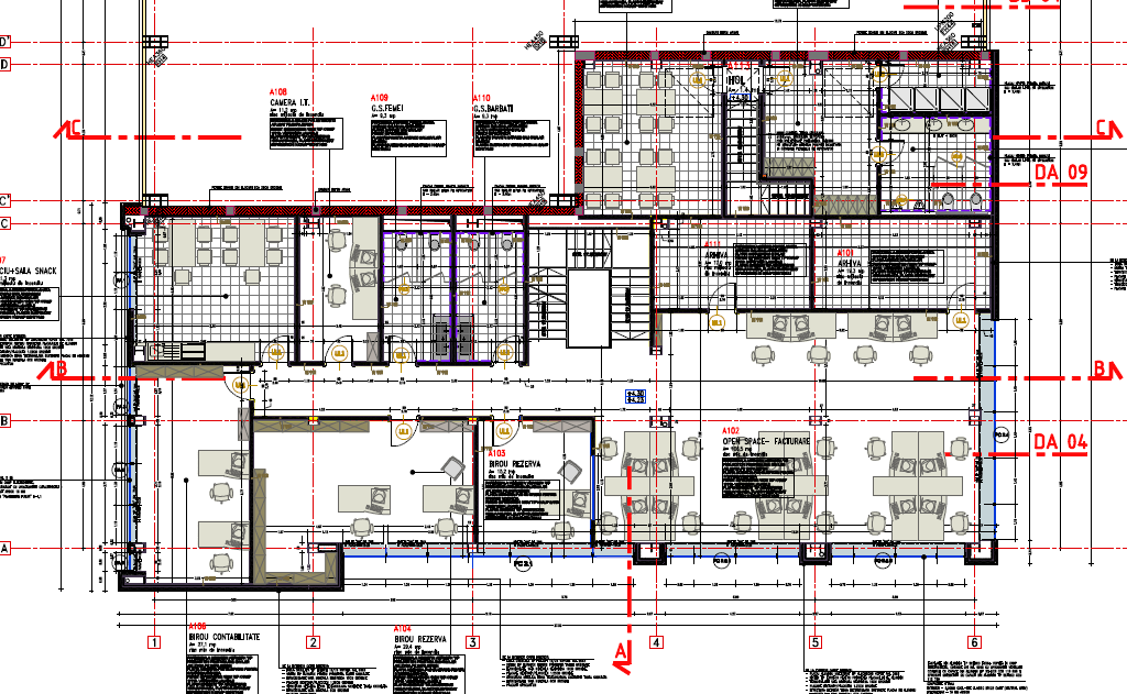 Metalurgiei 81B spatii de birouri de inchiriat Bucuresti sud imagine plan 2