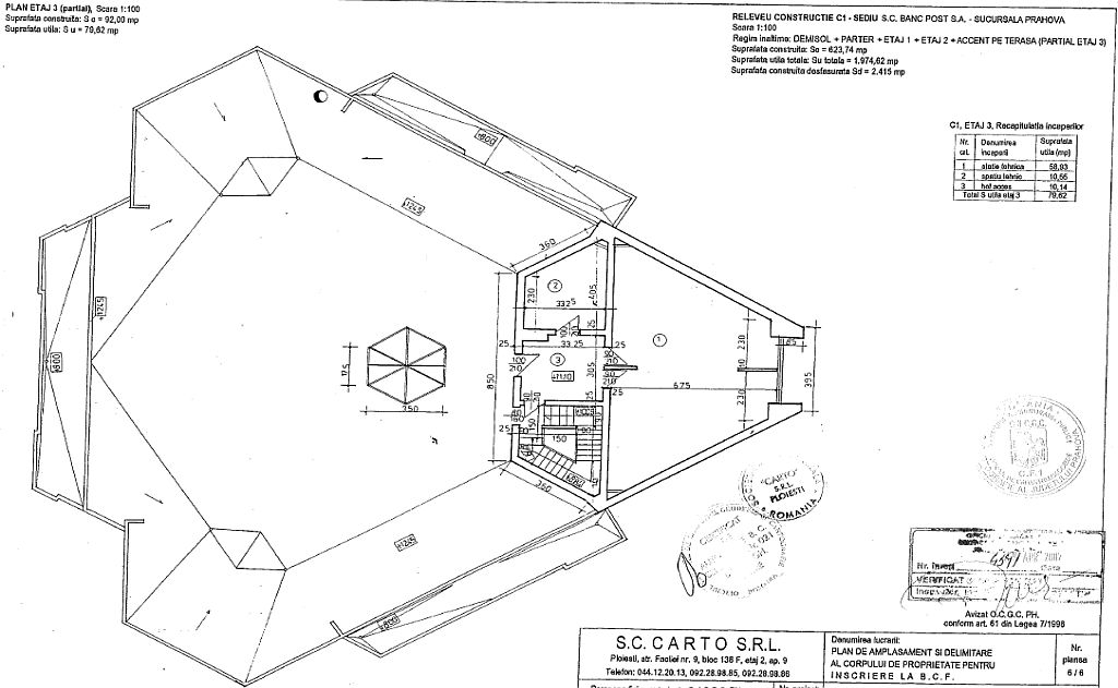 Birouri de inchiriat in Ray-Creativ, poza plan 5