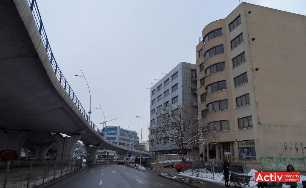 Edelweiss inchiriere spatii de birouri Bucuresti zona centrala vedere cale de acces