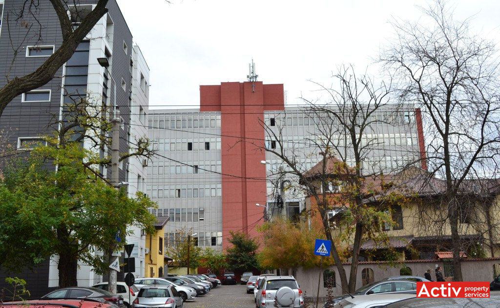 Electroaparataj Office Building spatii de birouri de inchiriat Bucuresti est imagine cale de acces