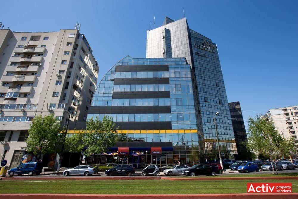 Phoenix Tower clădire spații birouri București, zona centrală pe Calea Vitan, imagine stradală