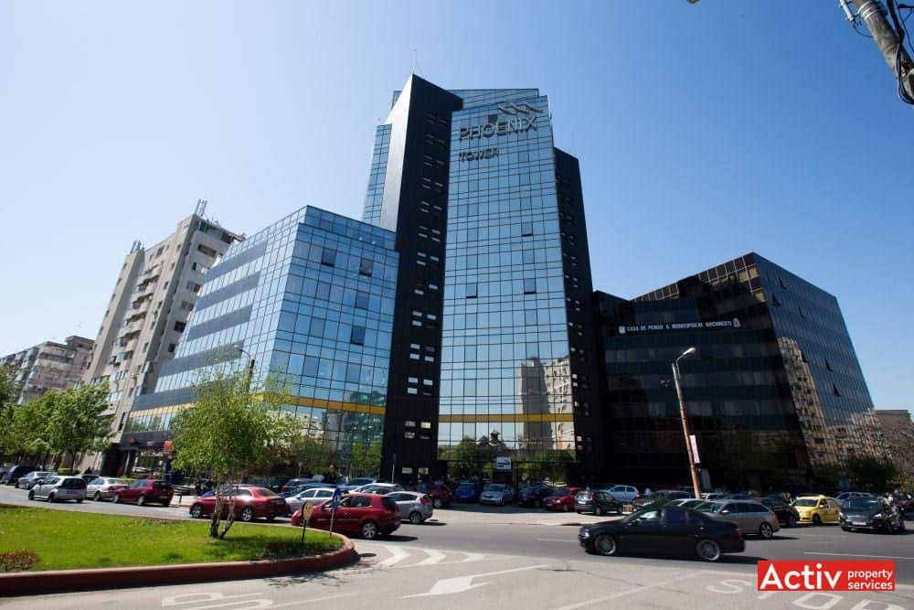 Phoenix Tower vedere din Calea Vitan - spații birouri zonă centrală în București, ofertă actualizată 2018