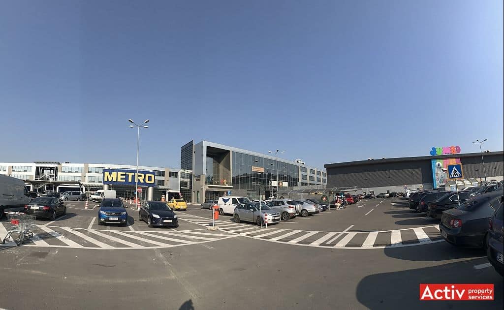 The Market spatii de birouri Bucuresti est imagine parcare