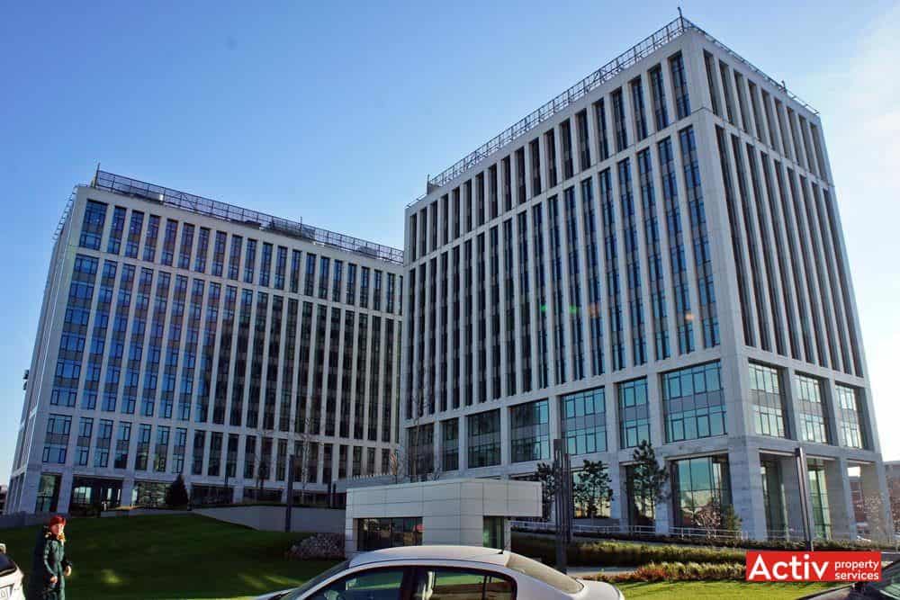 Timpuri Noi Square birouri de închiriat în centrul Bucureștiului vedere principală