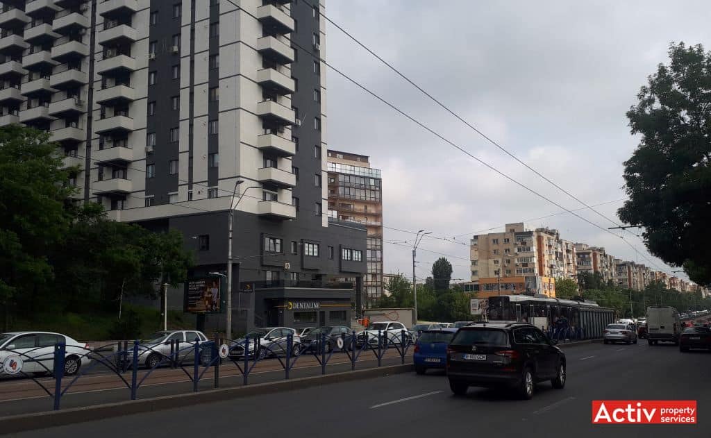 Tineretului City inchiriere spatiu de birouri Bucuresti zona de sud vedere bulevard