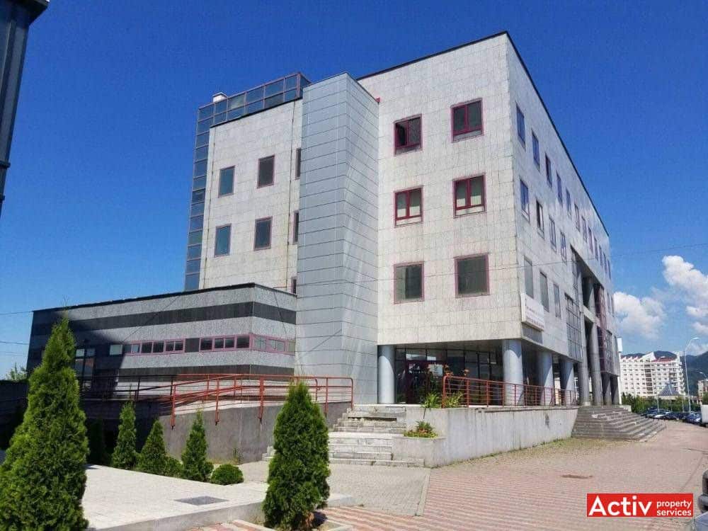 Unirii 20 vedere stradală spații de birouri în Baia Mare apropiere Camera de Comerț și Industrie