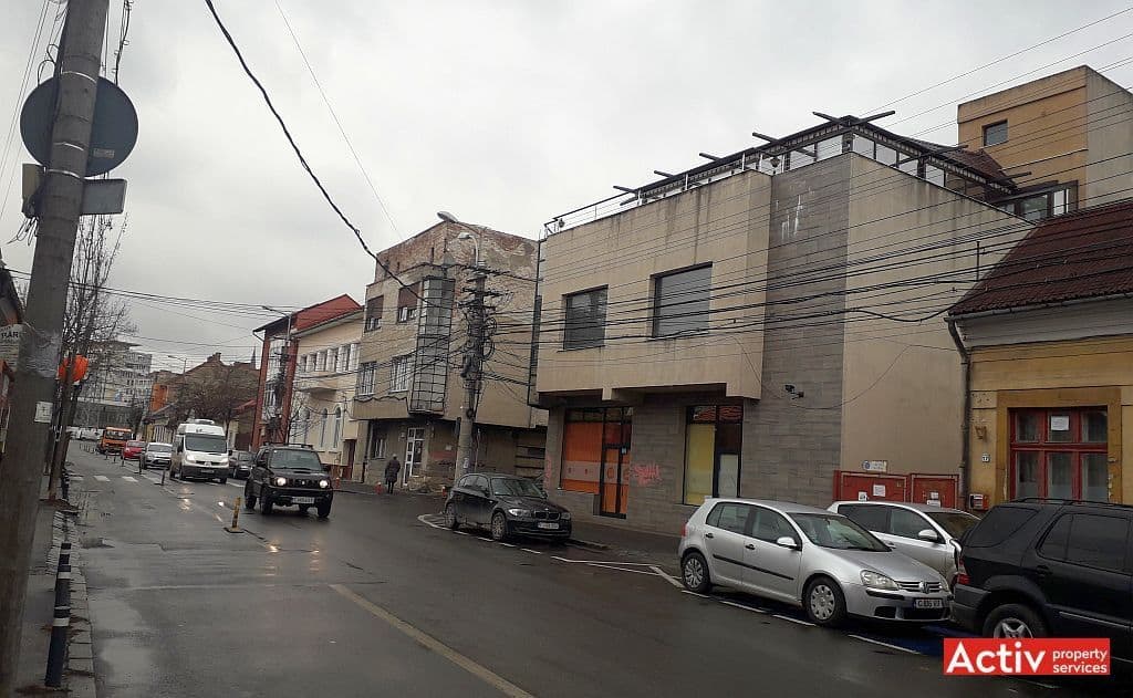 Decebal 17 spatii de birouri de vanzare Cluj central poza laterala