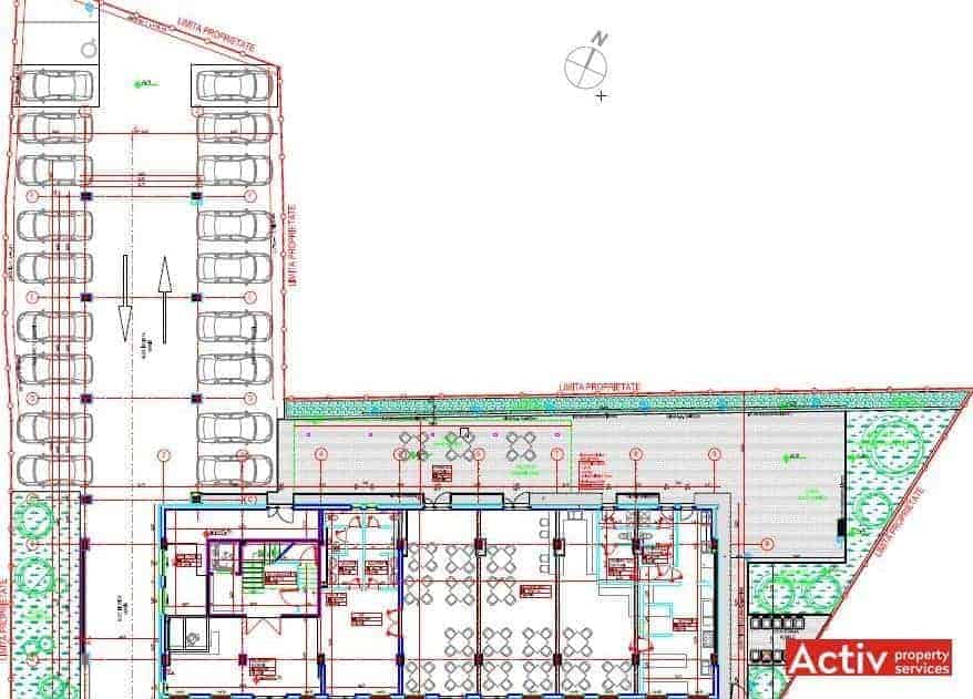 Hotel Check Inn cladire de birouri de vanzare Timisoara central plan etaj