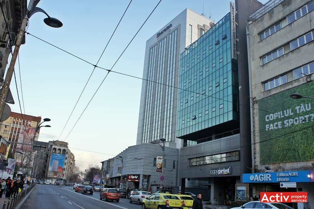 Mecano Center birouri de închiriat în București ultracentral Piața Romană ASE
