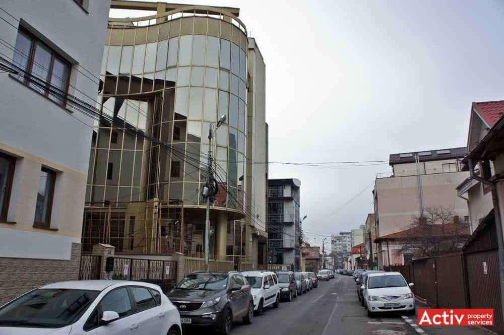 Gematex vedere din Stradă Scarlatescu – închiriere birouri zona centrală
