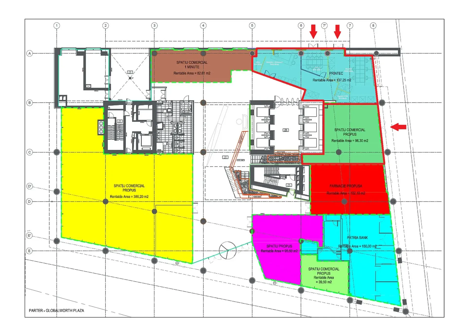 Globalworth Plaza - retail