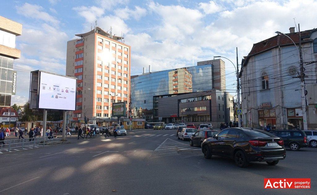 City Business Center spatii de birouri de inchiriat Cluj-Napoca central vedere de ansamblu cu vecinatati