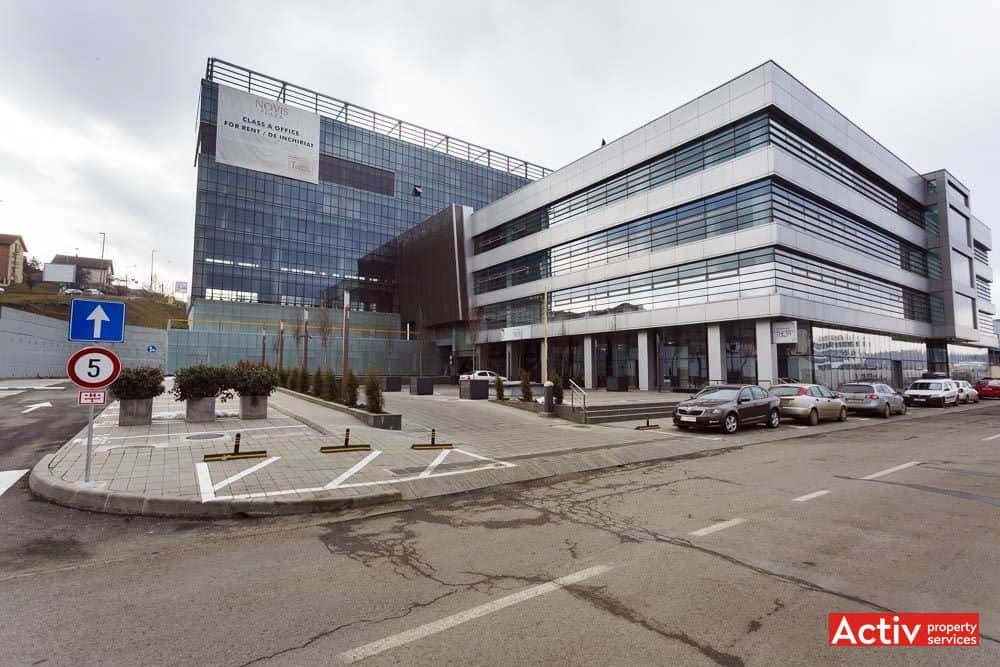 Novis Plaza închirieri spații birouri Cluj-Napoca perspectivă încadrare în zonă
