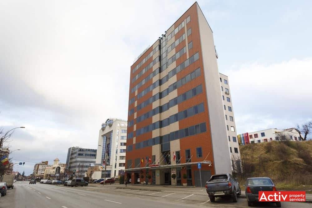Olimpia Business Center închirieri spații birouri Cluj-Napoca perspectivă încadrare în zonă
