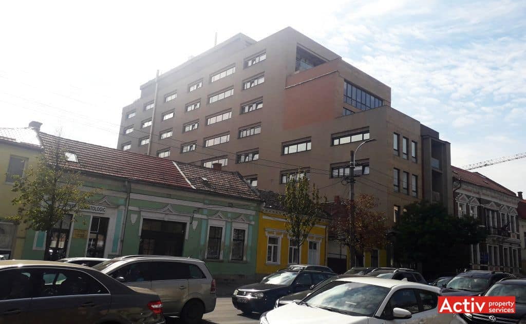 Silver Business Center spatii de birouri de inchiriat Cluj central imagine laterala