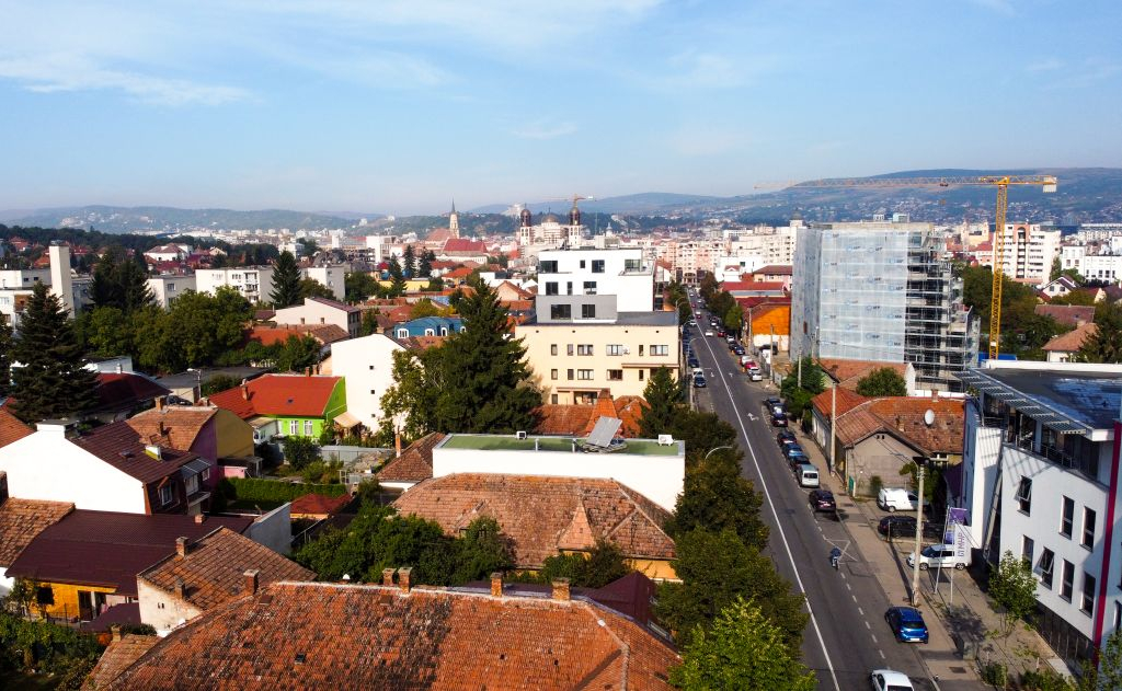 Vitrina Business Center Cluj Central spatii de birouri de inchiriat vedere cladire