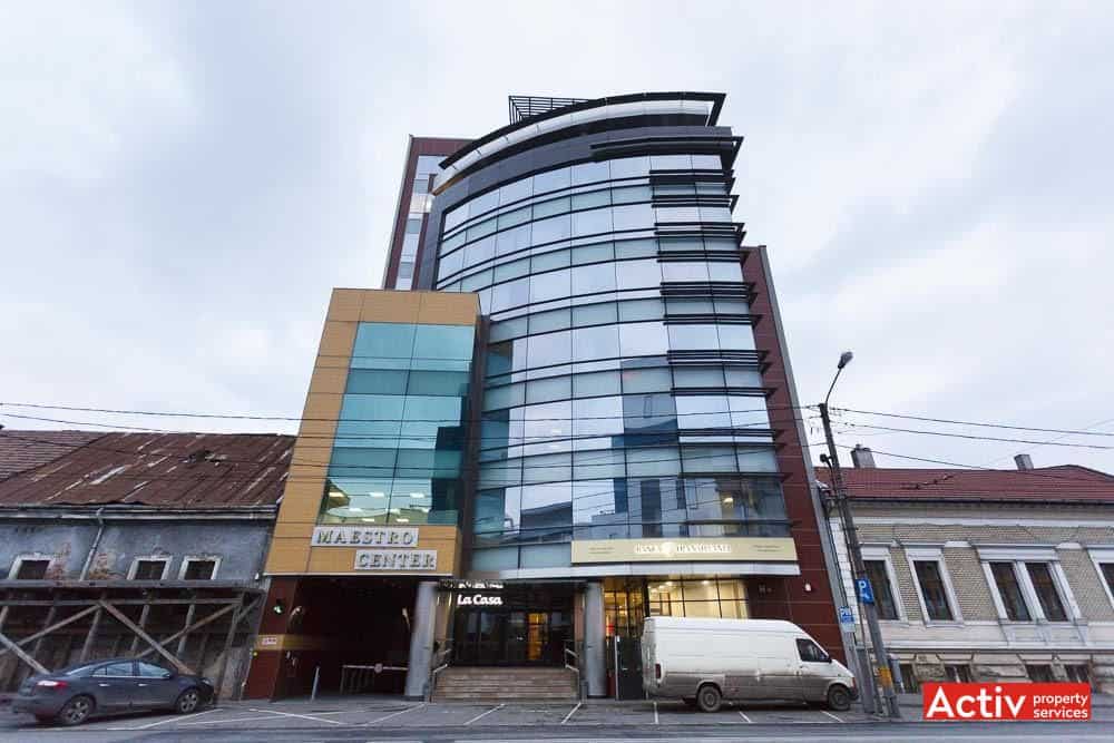 Maestro Business Center închiriere birouri Cluj-Napoca central imagine fațadă
