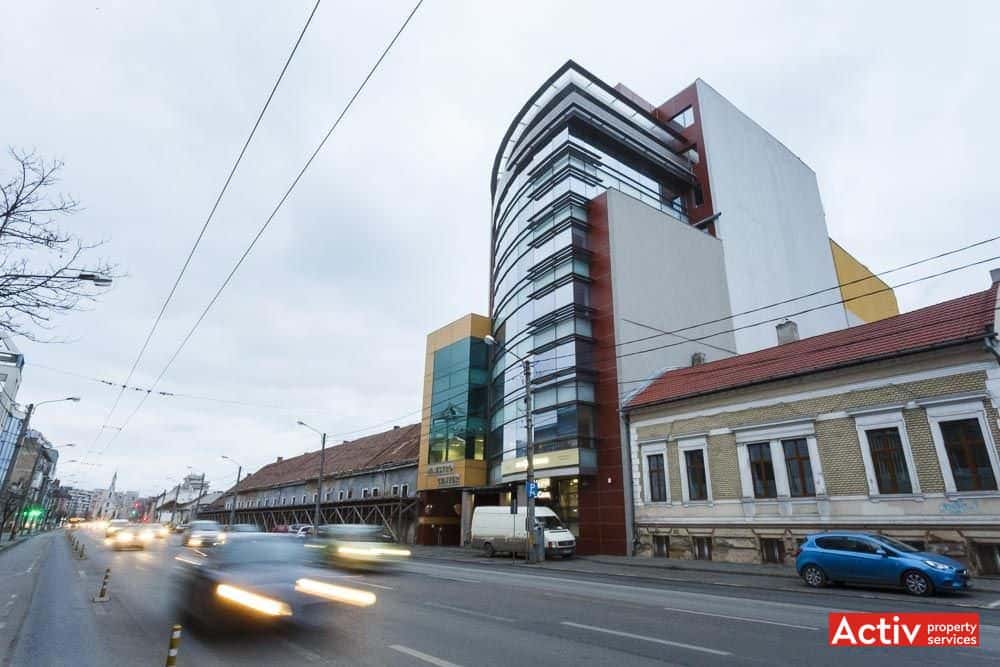 Maestro Business Center birouri de închiriat Cluj-Napoca vedere bd 21 Decembrie 1989
