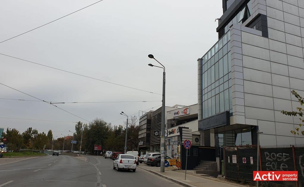Mihai Bravu 255 spatii de birouri Bucuresti central imagine laterala