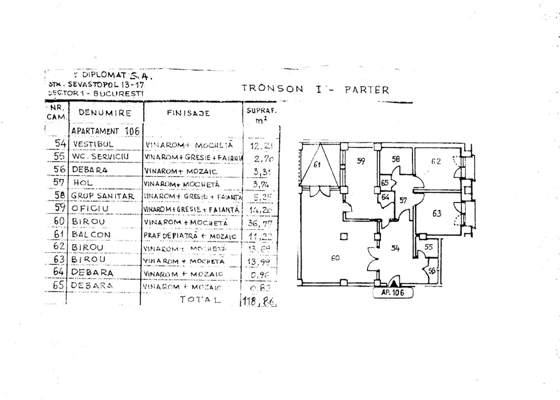 Închiriere birouri în Diplomat Business Center