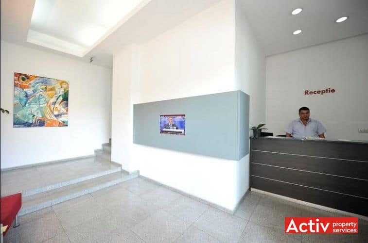 Dacia Business Center birouri mici de închiriat în București centru recepție