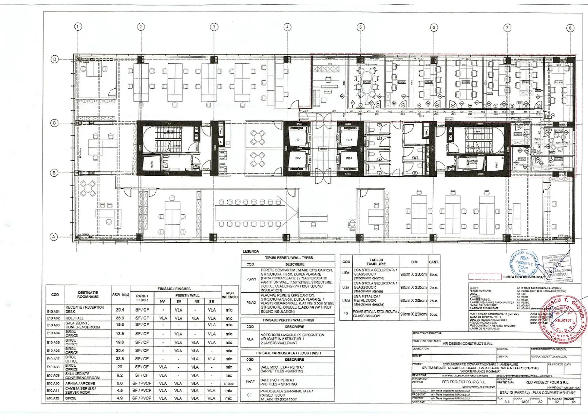 Gara Herastrau - plan etaj curent.webp