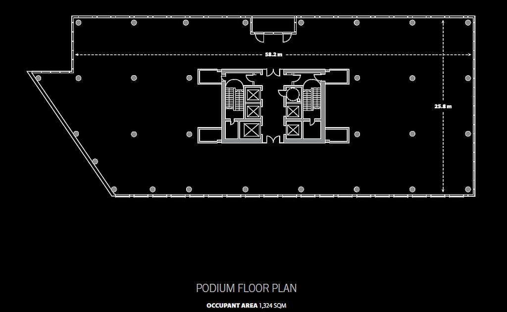 The Mark cladire de birouri de inchiriat Bucuresti central plan etaj