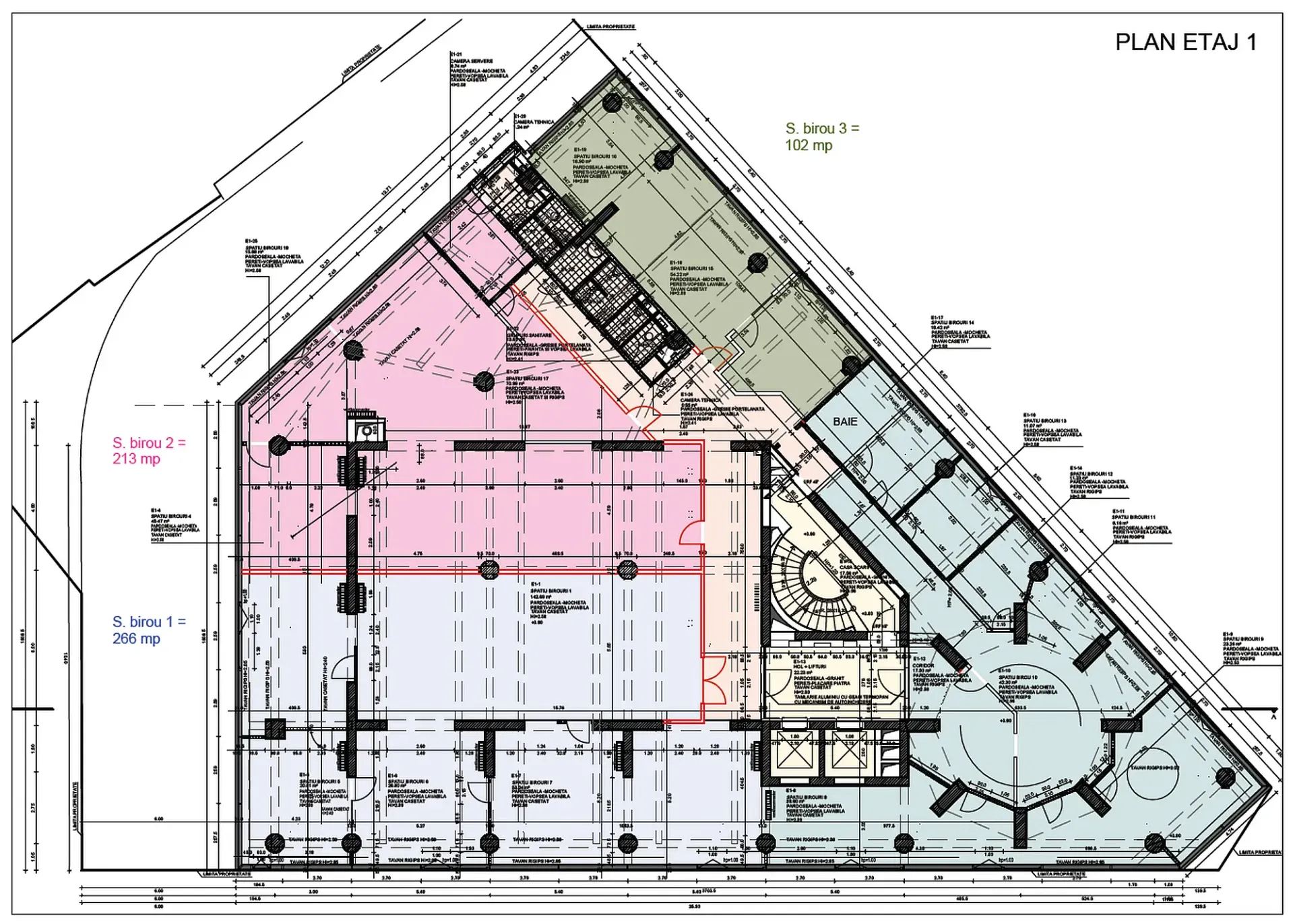 Închiriere spațiu birou Nicolae Filipescu 39-41