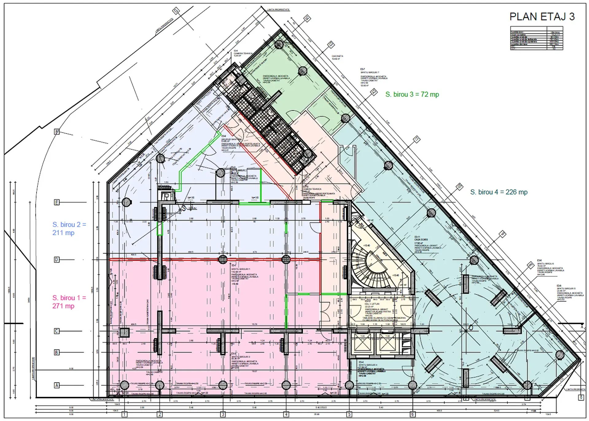 Închiriere spațiu birou Nicolae Filipescu 39-41