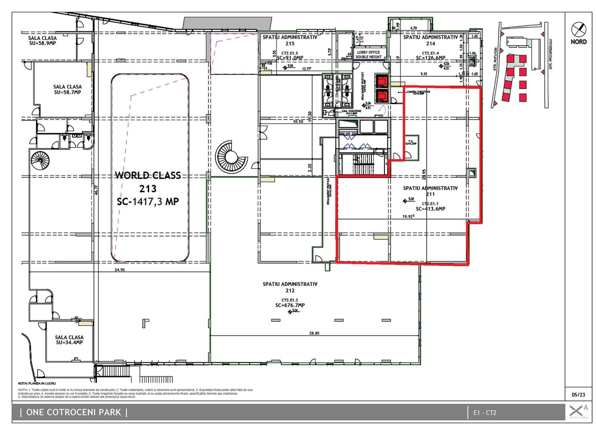 One Cotroceni - Catena