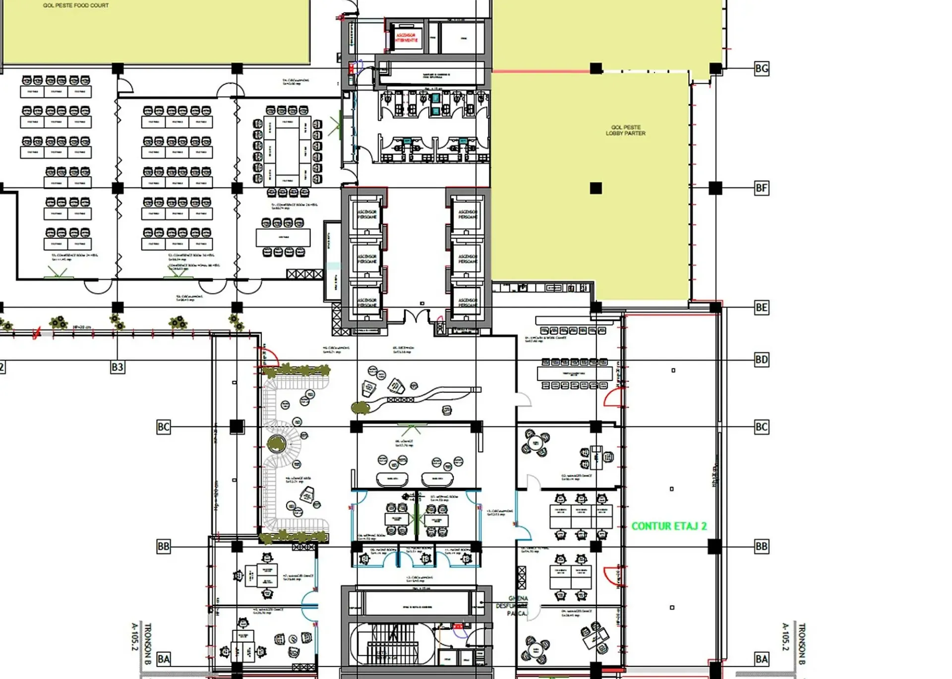 One Cotroceni Park - et.1 - 1.142m2 - plan.webp