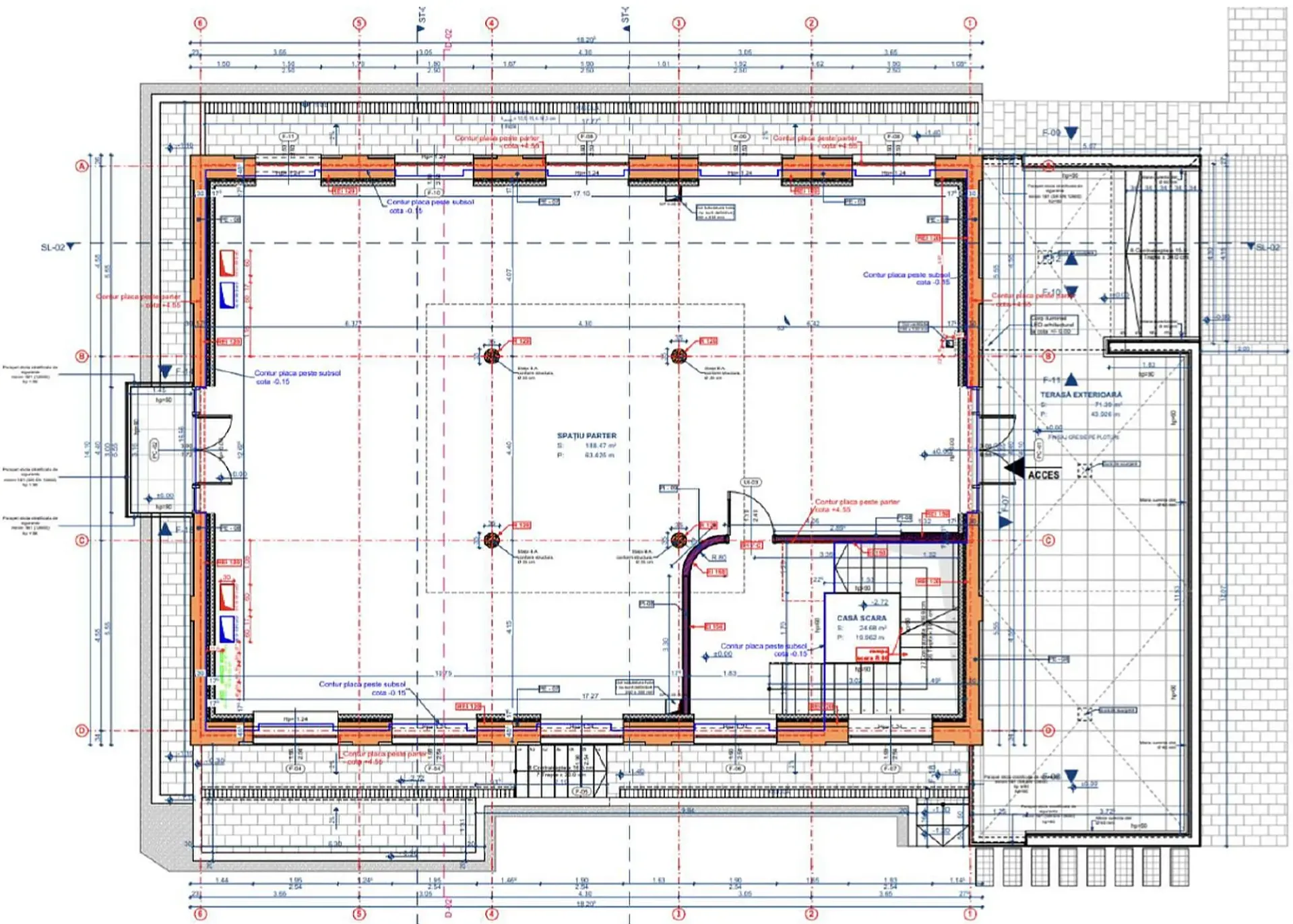Paltim Villa - plan parter.webp