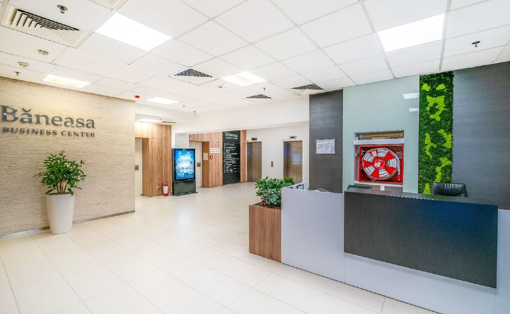 Băneasa Business Center spații birouri zona nord DN1 imagine interior lift