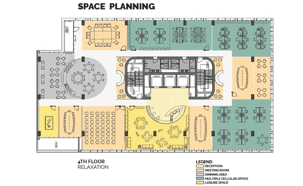 Muse inchiriere spatii de birouri Bucuresti nord imagine plan