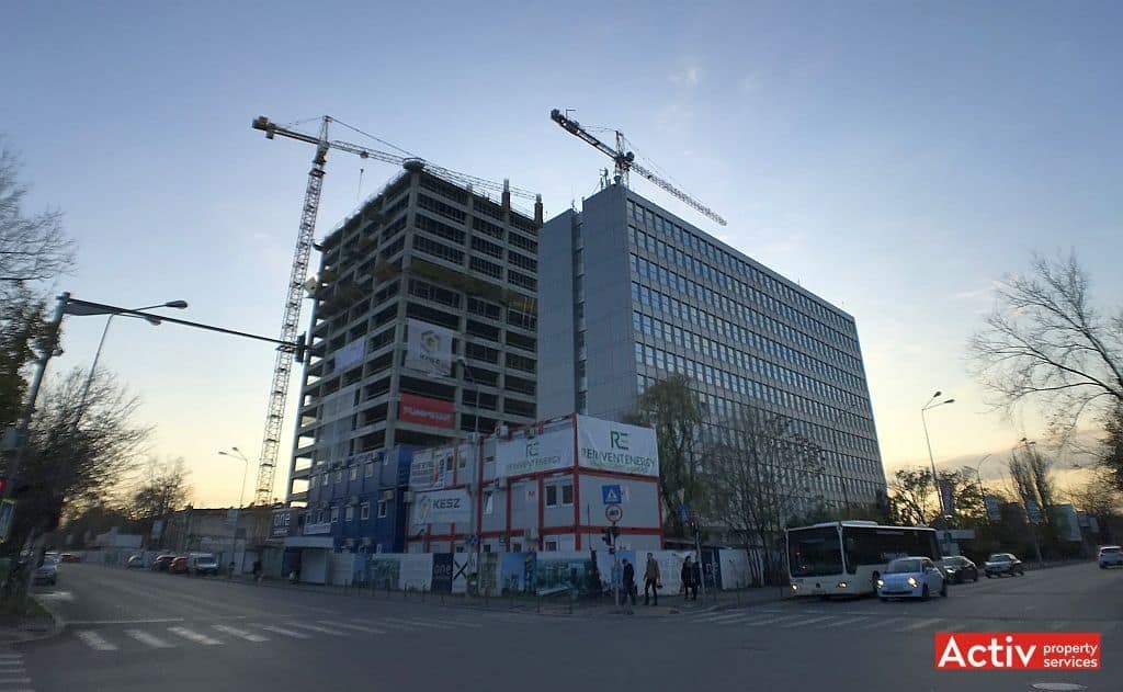 Eliade Tower birouri de inchiriat Bucuresti nord imagine frontala