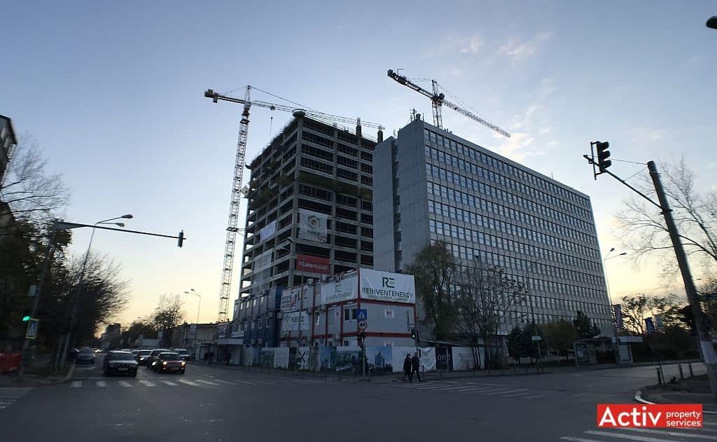 Eliade Tower inchiriere spatii de birouri Bucuresti nord poza cale de acces